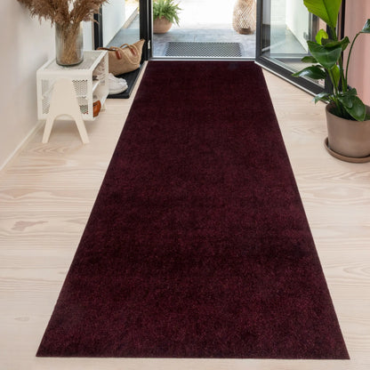 Tica Copenhagen Unicolor Matta 100x300 cm, Bordeaux