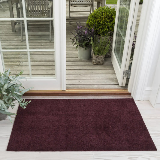 Tica Copenhagen Unicolor Matta 120x67 cm, Bordeaux