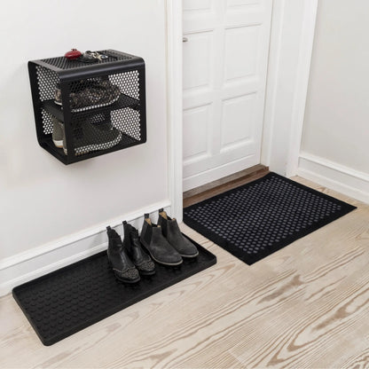 Tica Copenhagen Dot Skomatta 88x38 cm, Svart