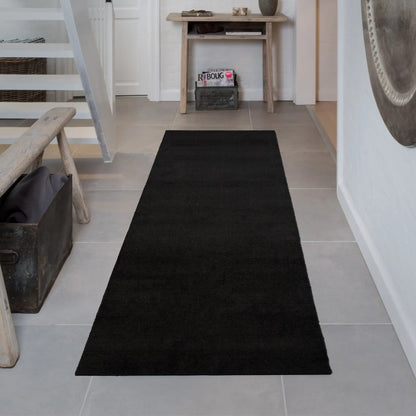 Tica Copenhagen Unicolor Matta 200x90 cm, Svart