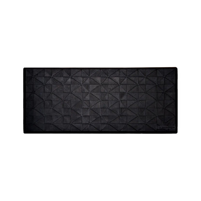 Tica Copenhagen Graphic Skomatta 88x38 cm, Svart