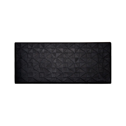 Tica Copenhagen Graphic Skomatta 88x38 cm, Svart