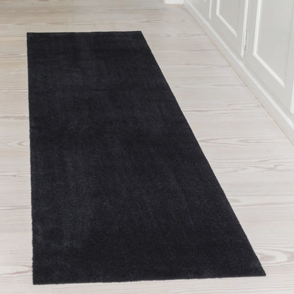 Tica Copenhagen Unicolor Matta 200x67 cm, Svart