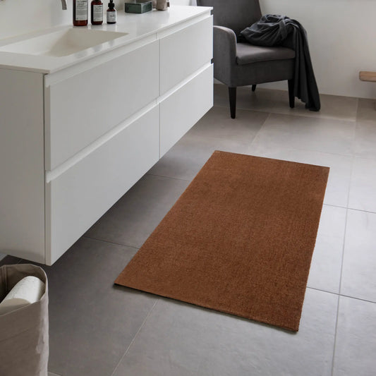 Tica Copenhagen Unicolor Matta 120x67 cm, Cognac