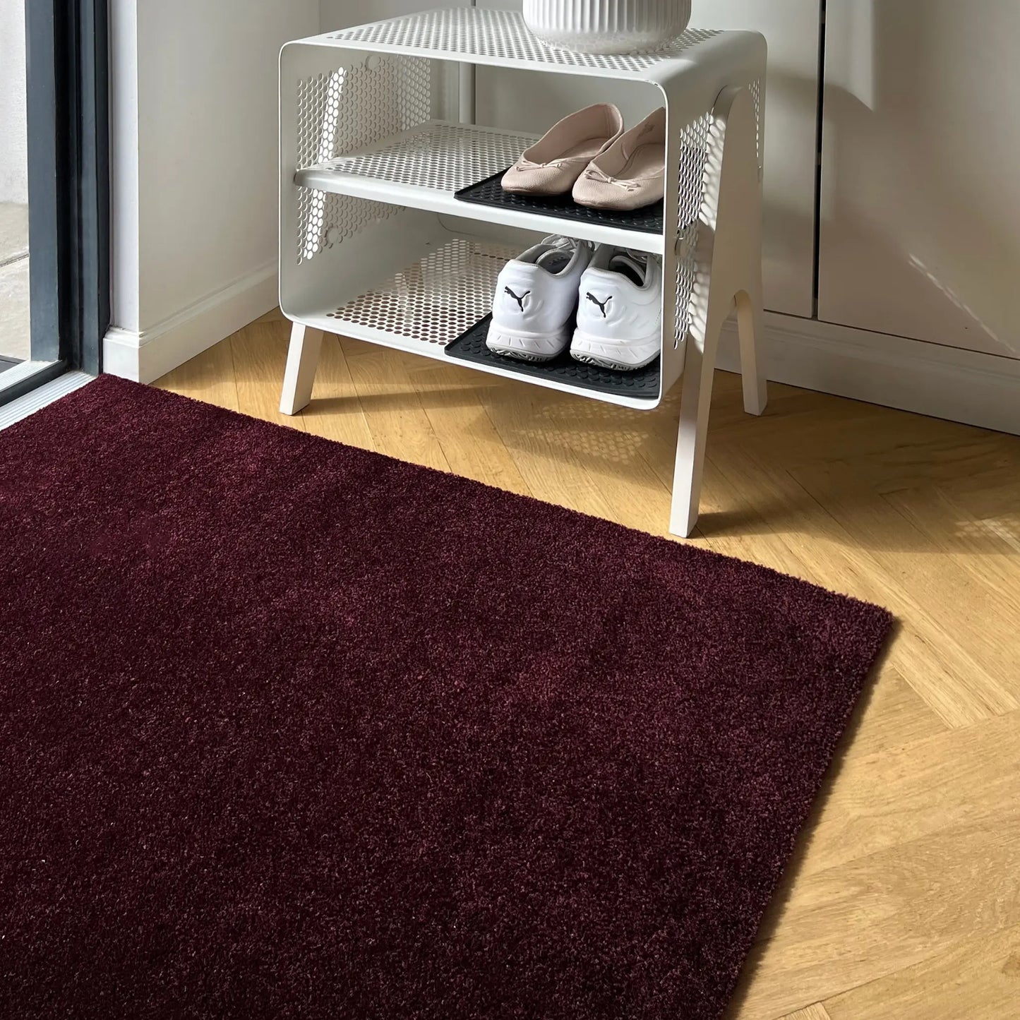 Tica Copenhagen Unicolor Matta 120x67 cm, Bordeaux