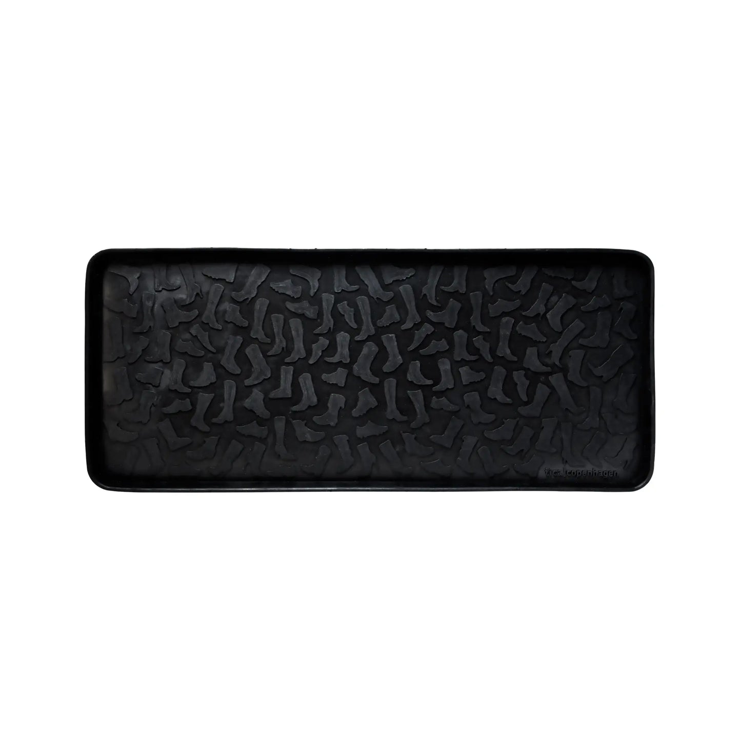 Tica Copenhagen Footwear Skomatta 88x38 cm, Svart