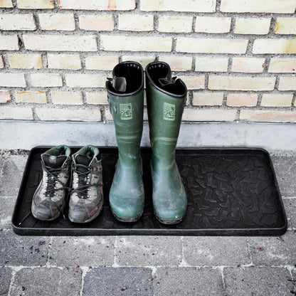 Tica Copenhagen Footwear Skomatta 88x38 cm, Svart