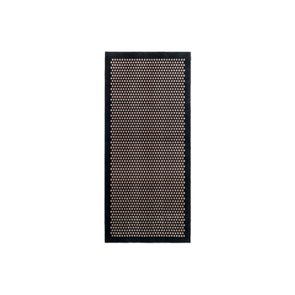 Tica Copenhagen Dot Matta 200x90 cm, Svart/beige