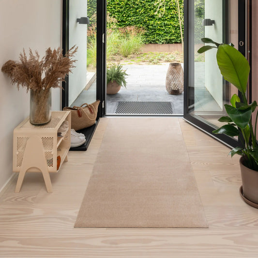 Tica Copenhagen Unicolor Matta 200x90 cm, Ivory