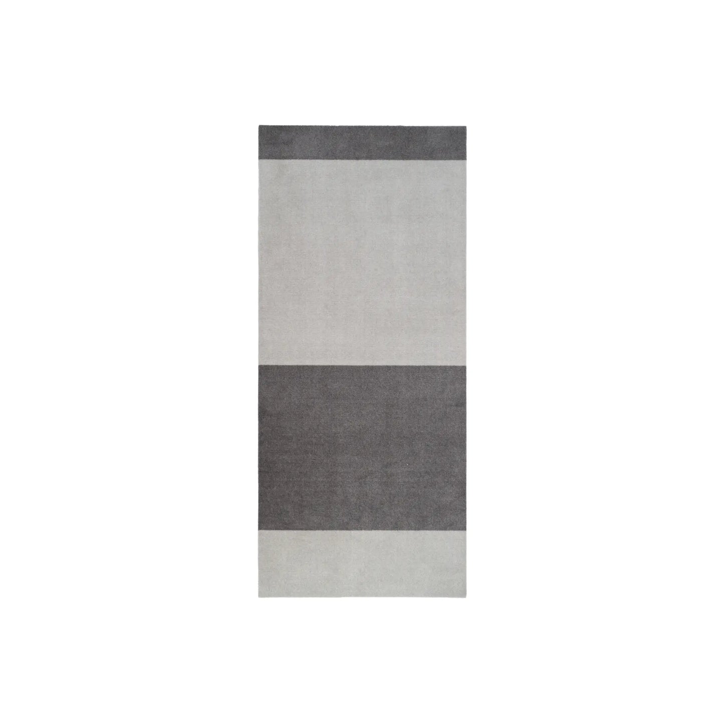 Tica Copenhagen Horizontal Matta 200x90 cm, Steelgrey/ljusgrå