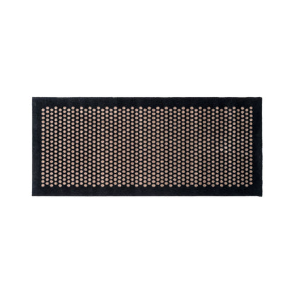 Tica Copenhagen Dot Matta 150x67 cm, Svart/beige