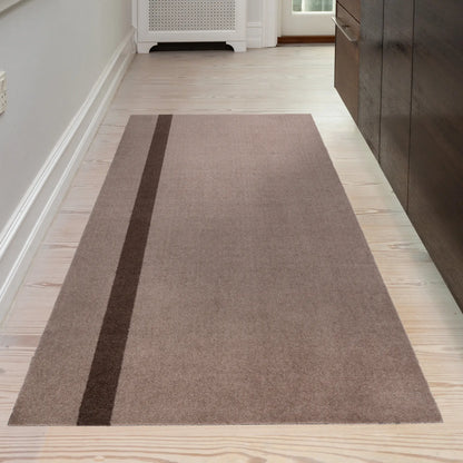 Tica Copenhagen Vertical Matta 200x90 cm, Sand/brun