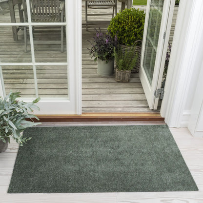 Tica Copenhagen Unicolor Matta 120x67 cm, Dusty green