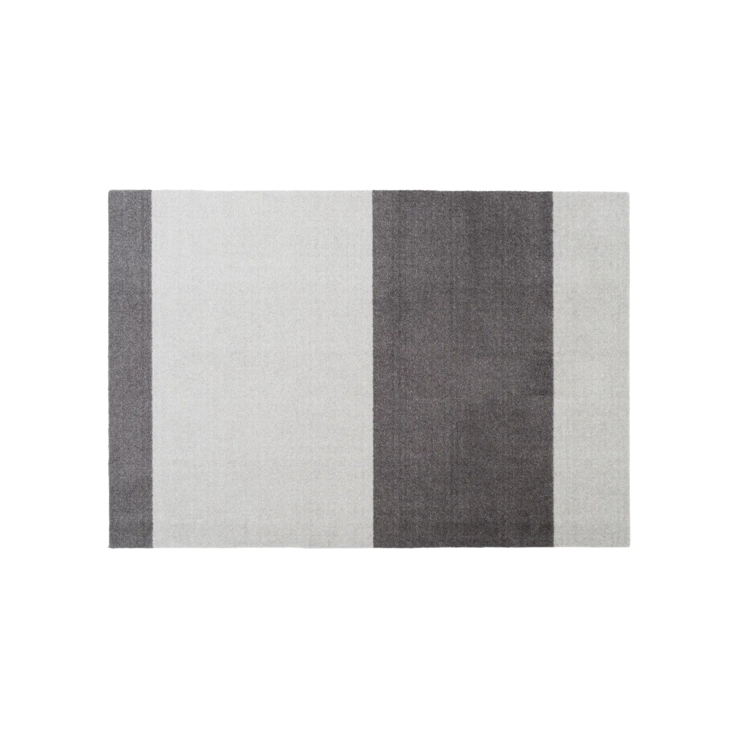 Tica Copenhagen Horizontal Matta 130x90 cm, Steelgrey/ljusgrå