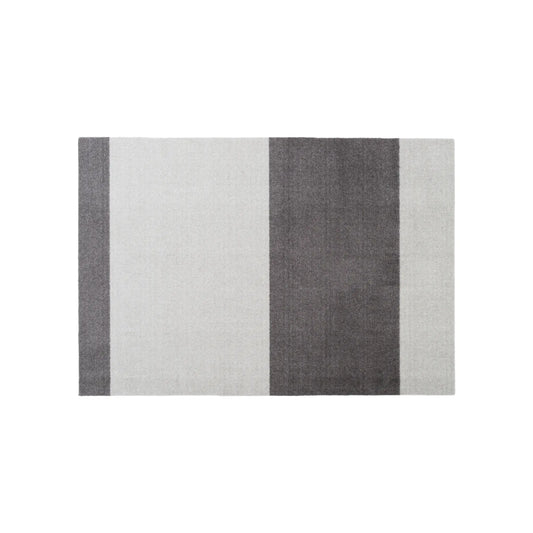Tica Copenhagen Horizontal Matta 130x90 cm, Steelgrey/ljusgrå