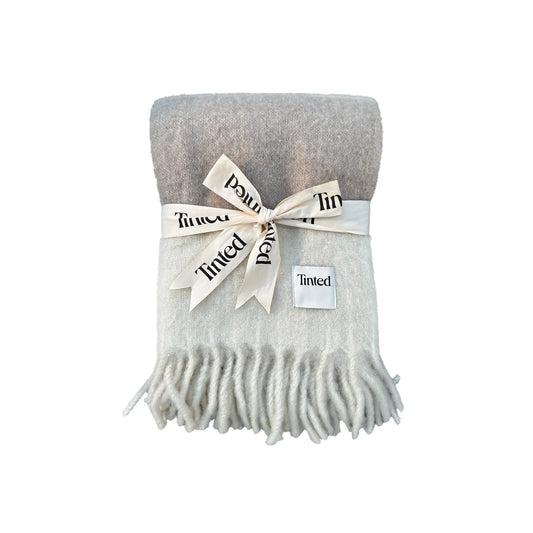 Tinted Objects Hampfilt I Ull 130x170 cm, Beige/offwhite