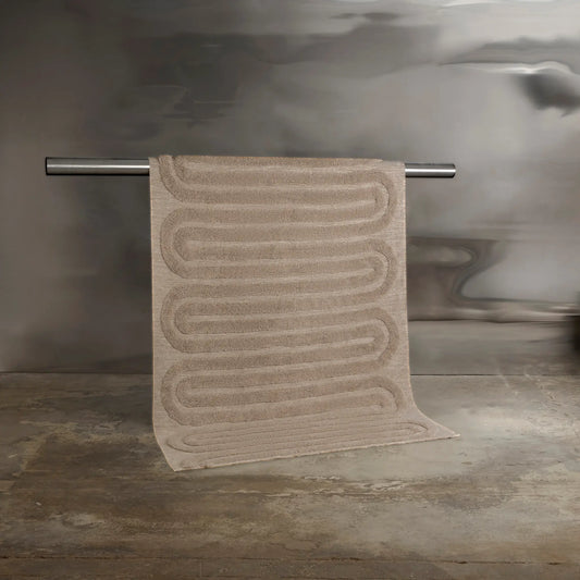 Tinted Objects Riklund Ullmatta 190x290 cm, Beige/melange