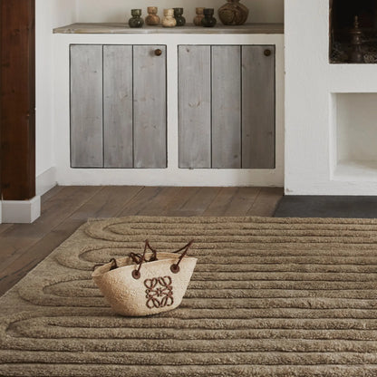 Tinted Objects Riklund Ullmatta 190x290 cm, Beige/melange