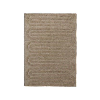 Tinted Objects Riklund Ullmatta 250x350 cm, Beige/melange