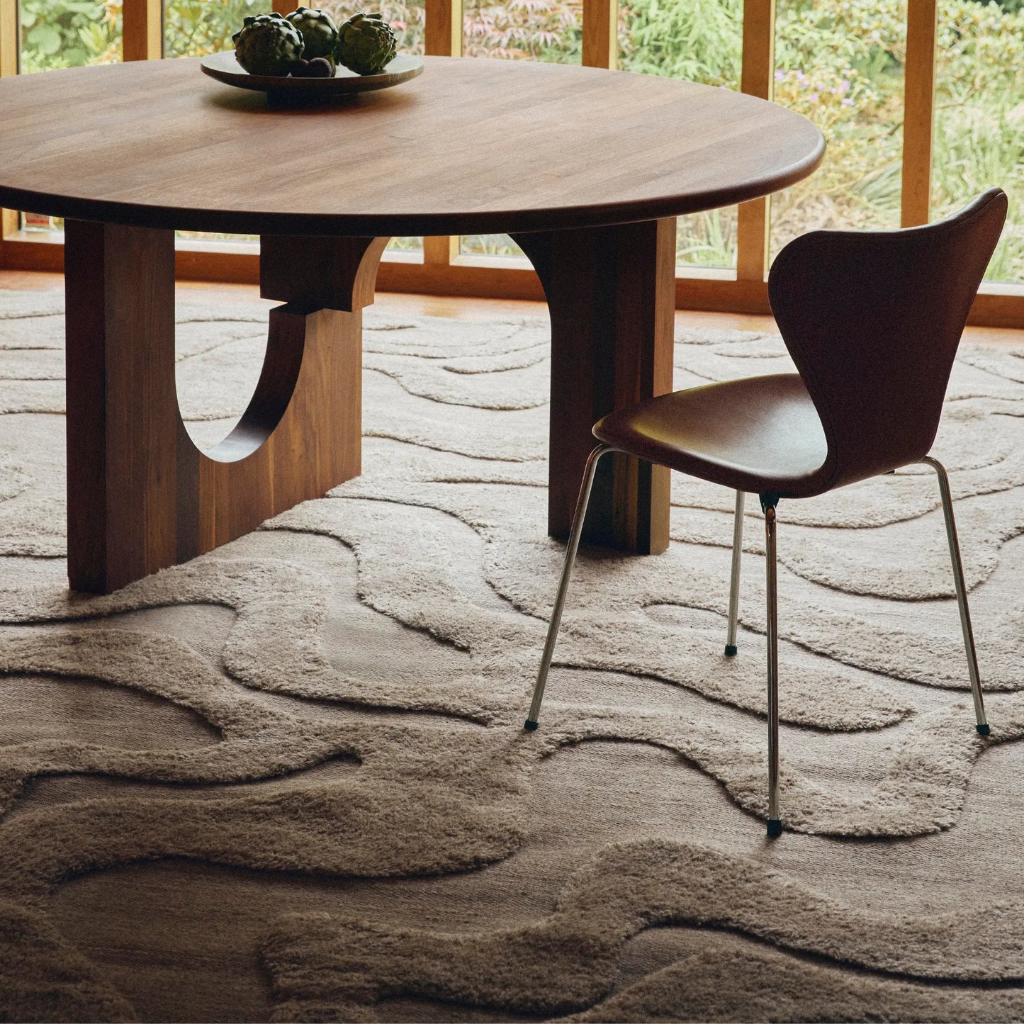Tinted Objects Norlander Ullmatta 250x350 cm, Beige/melange