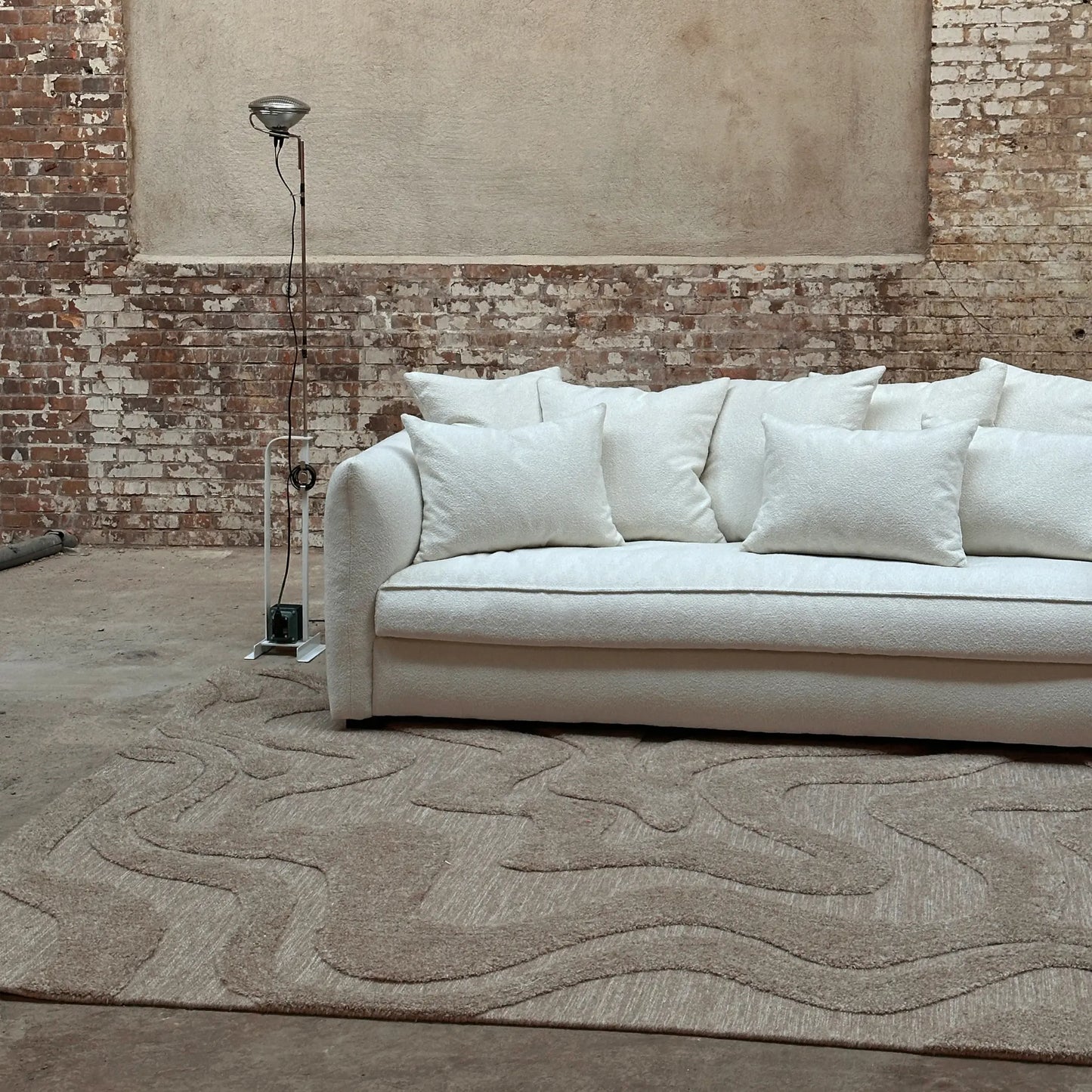 Tinted Objects Norlander Ullmatta 250x350 cm, Beige/melange