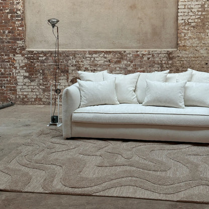Tinted Objects Norlander Ullmatta 250x350 cm, Beige/melange