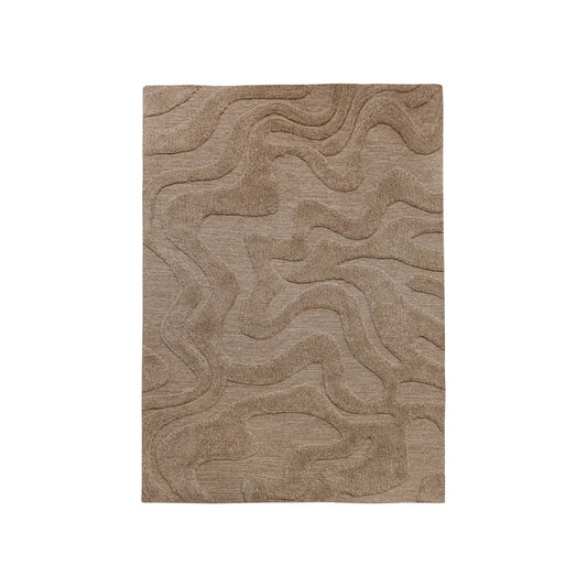 Tinted Objects Norlander Ullmatta 200x300 cm, Beige/melange