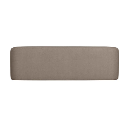 WOOOD Sloping 3-Sits Soffa, Light Brown Melange