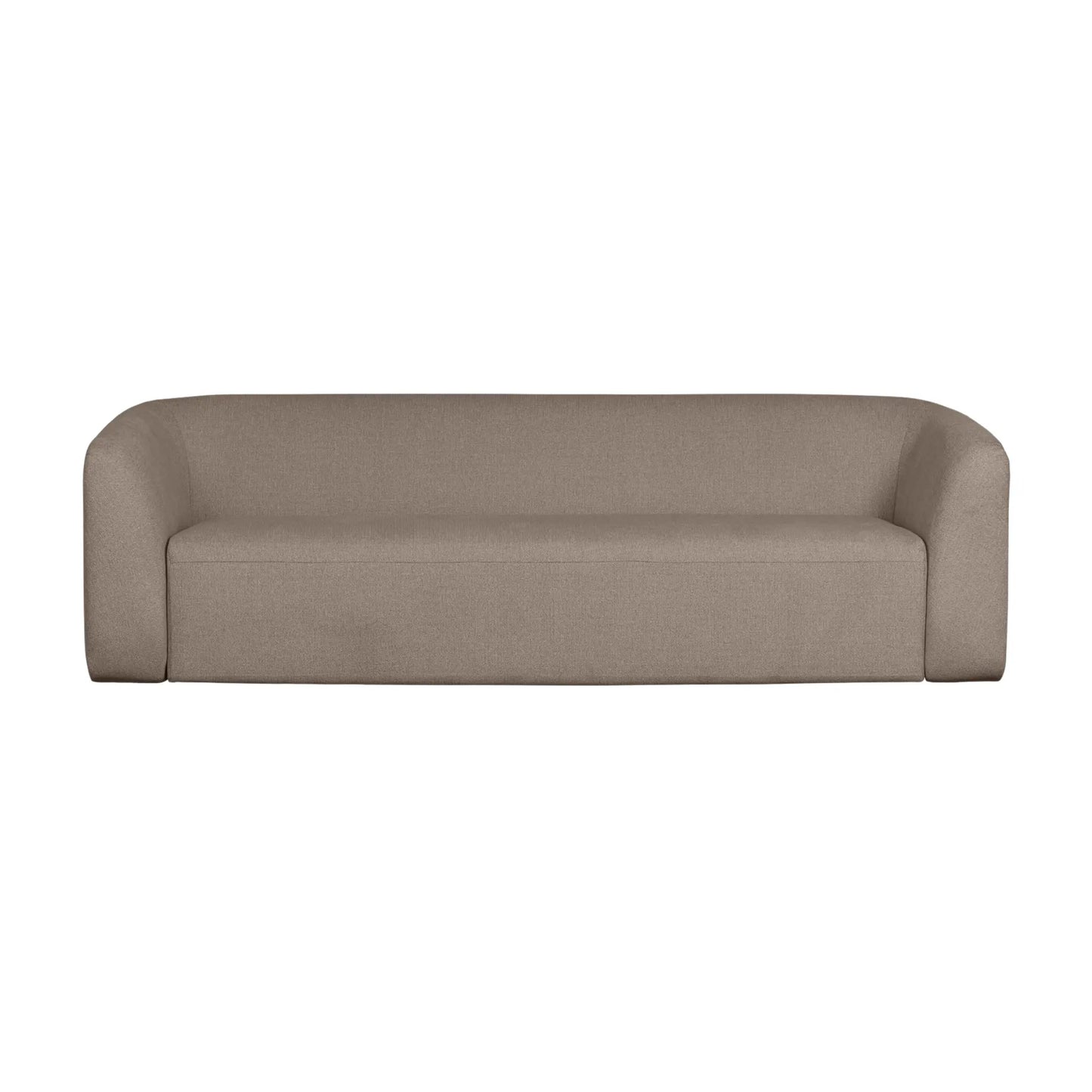WOOOD Sloping 3-Sits Soffa, Light Brown Melange