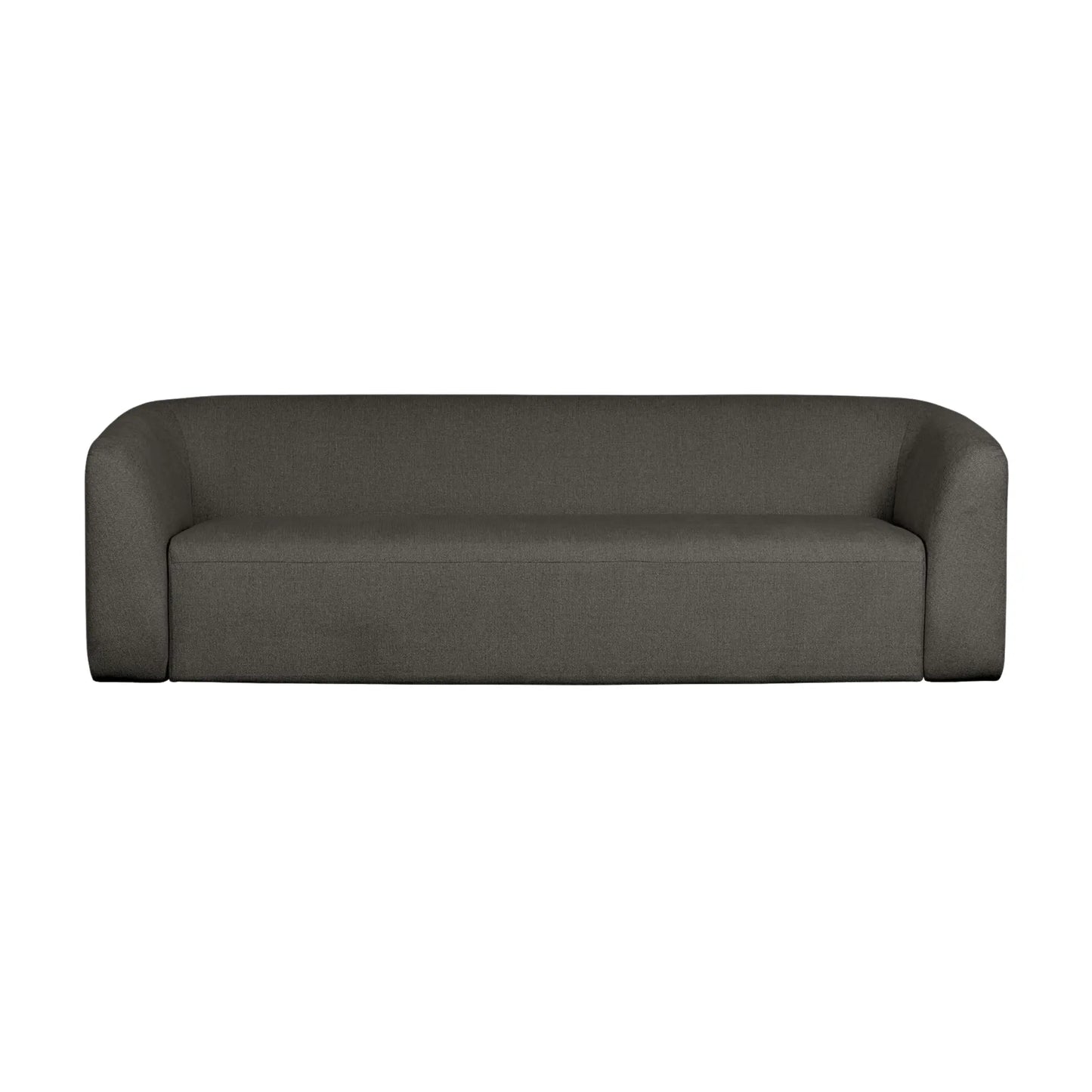 WOOOD Sloping 3-Sits Soffa, Grå/Svart Melange