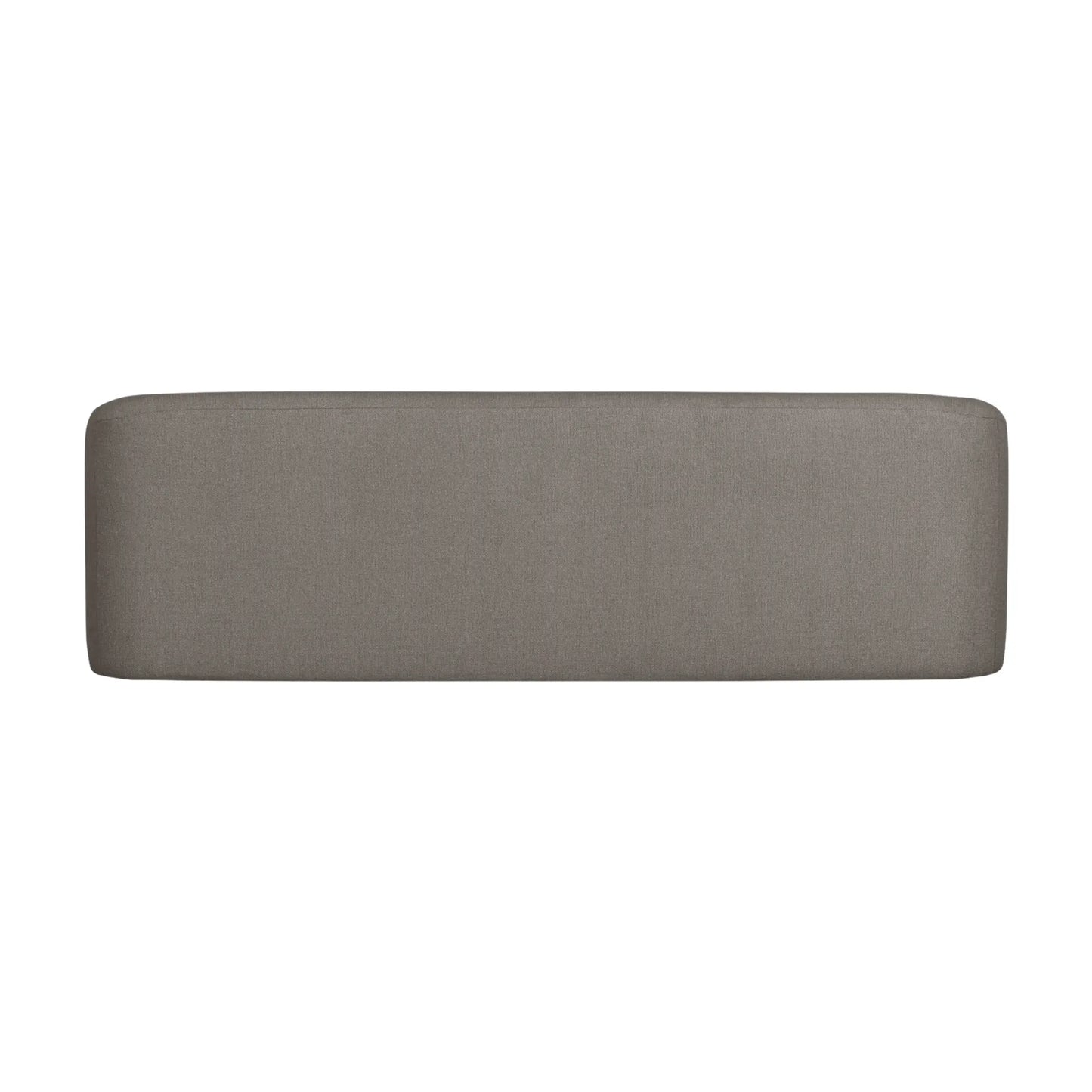 WOOOD Sloping 3-Sits Soffa, Grey Melange