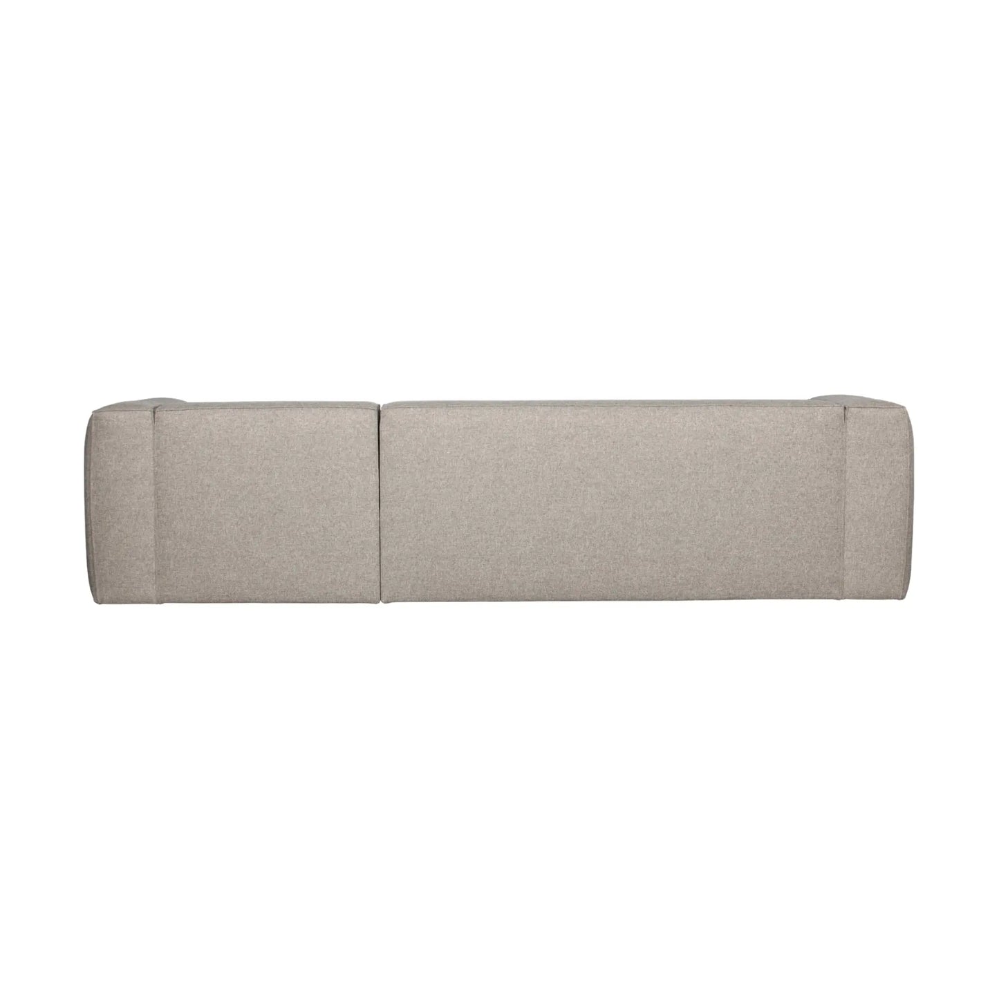 WOOOD Bean Hörnsoffa Höger Inkl. Kuddar, Light Grey Melange