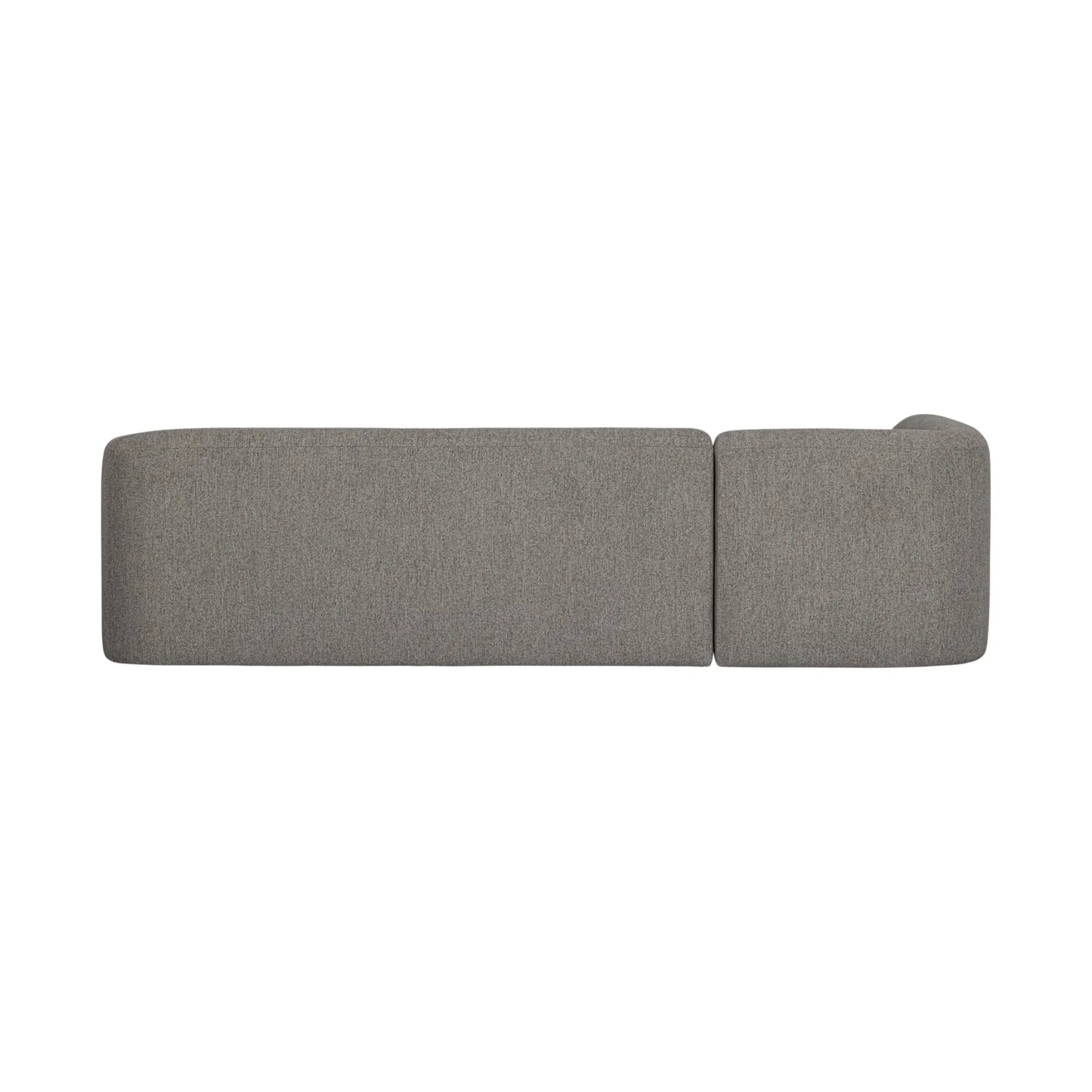 WOOOD Sloping Hörnsoffa Vänster, Grey Melange