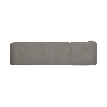 WOOOD Sloping Hörnsoffa Vänster, Grey Melange