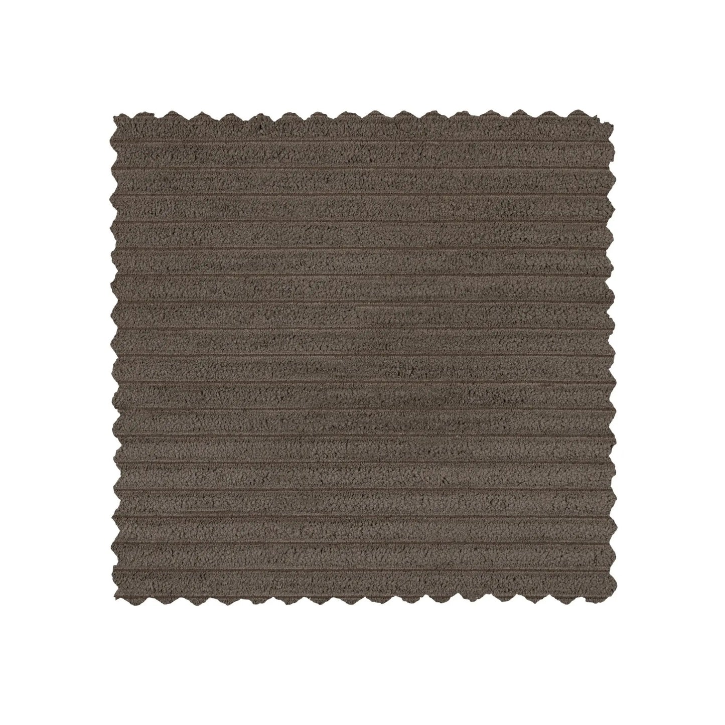 WOOOD Bean Hörnsoffa Höger Ribbat Tyg, Mud