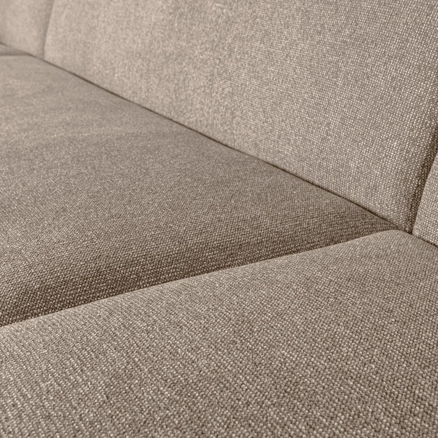 WOOOD Sloping Soffa U-Shape, Natural Melange