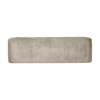 WOOOD Sloping 3-Sits Soffa Sammet, Wheatfield