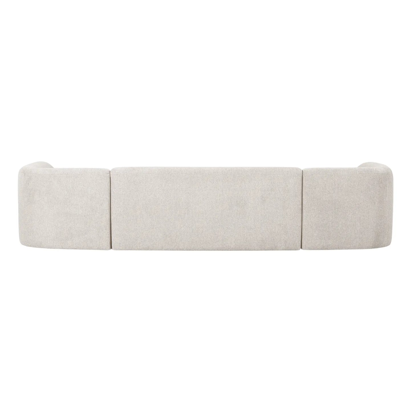 WOOOD Sloping Soffa U-Shape Pearl, Melange