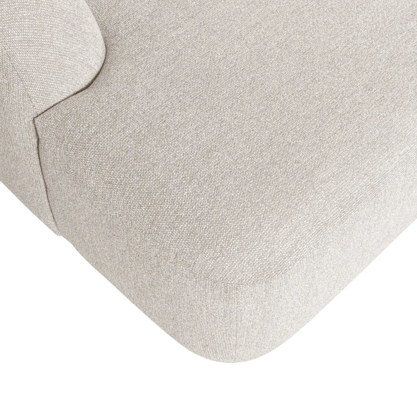 WOOOD Sloping Soffa U-Shape Pearl, Melange