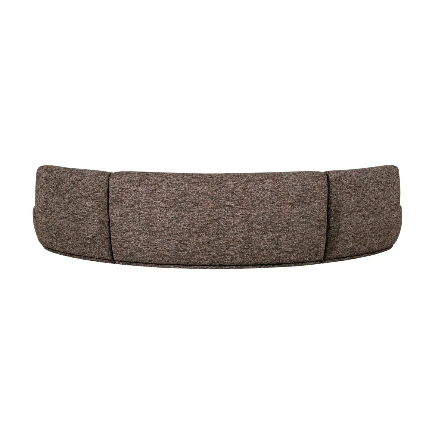 WOOOD Batavier Halvrund Soffa 6-Sits, Brown Melange