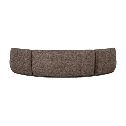 WOOOD Batavier Halvrund Soffa 6-Sits, Brown Melange