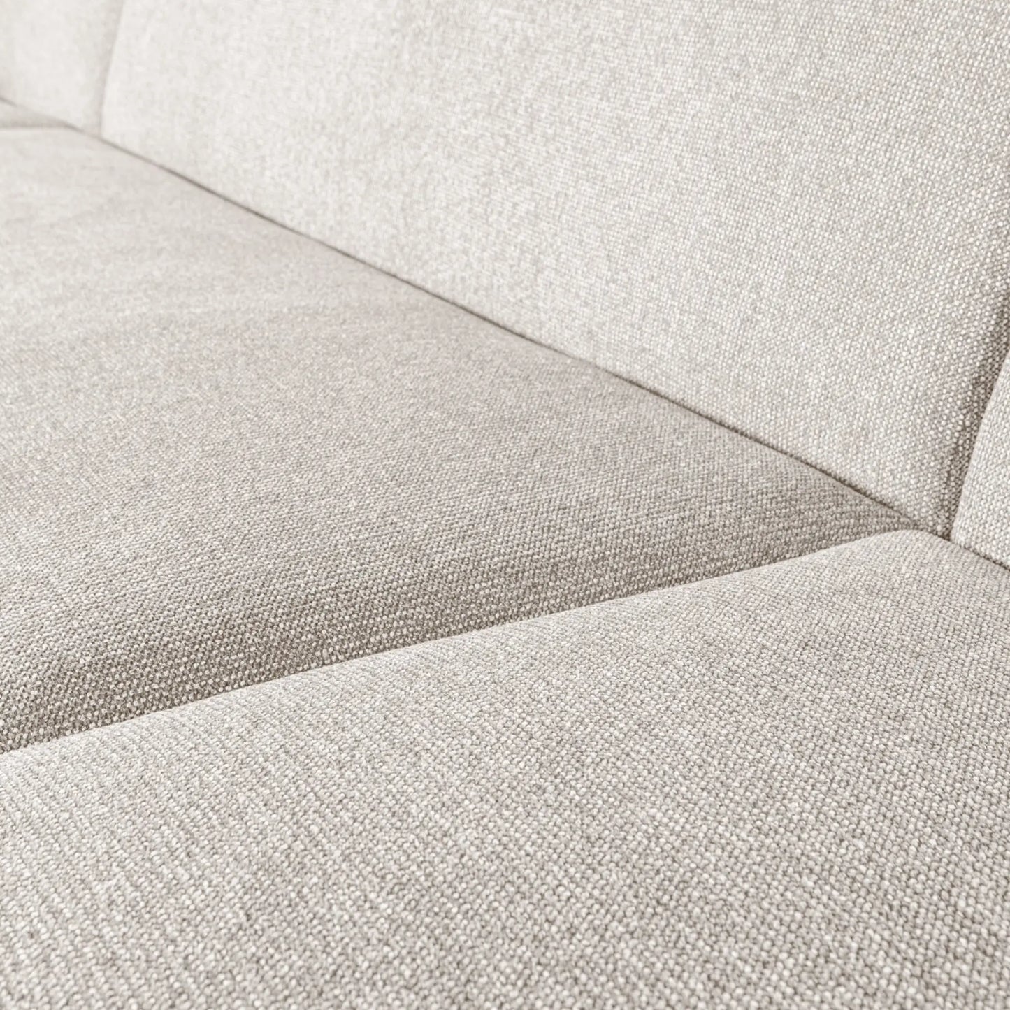 WOOOD Sloping Soffa U-Shape Pearl, Melange
