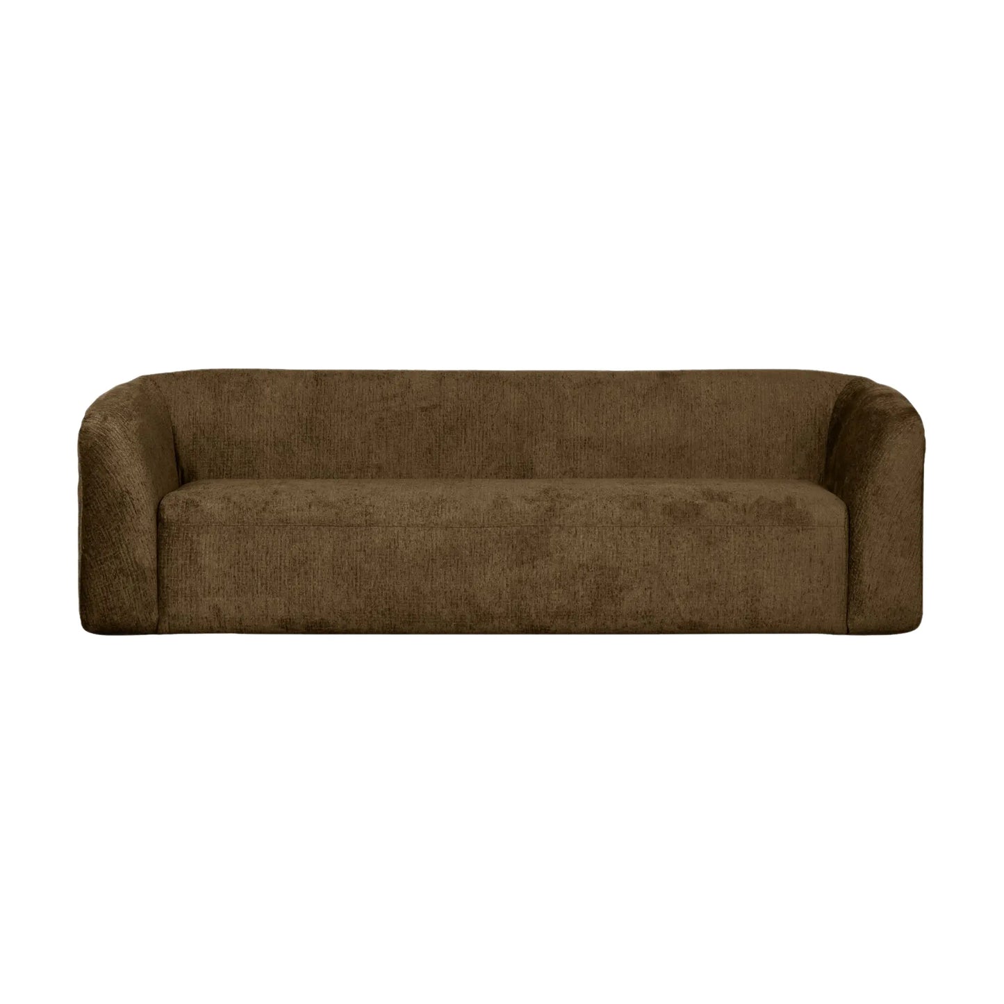 WOOOD Sloping 3-Sits Soffa Sammet, Brass