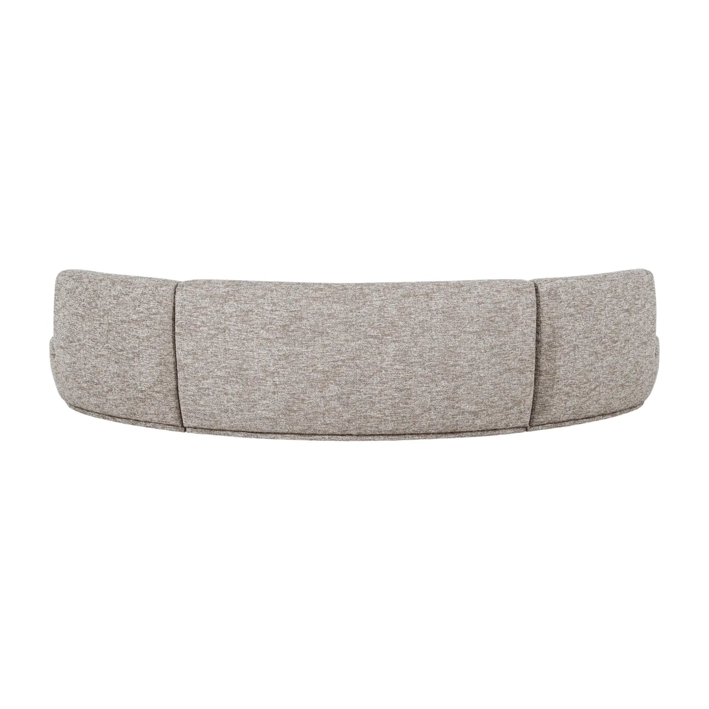 WOOOD Batavier Halvrund Soffa 6-Sits, Sand Melange