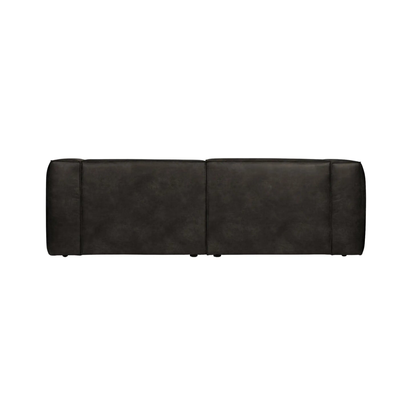 WOOOD Bean 3,5-Sits Soffa Eco Läder, Black