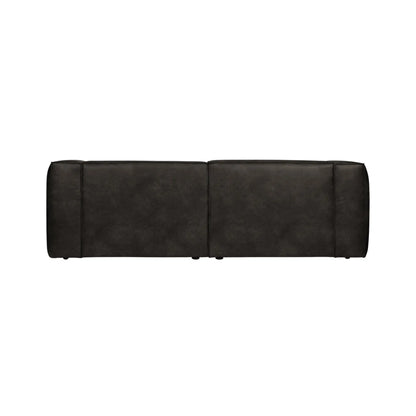 WOOOD Bean 3,5-Sits Soffa Eco Läder, Black