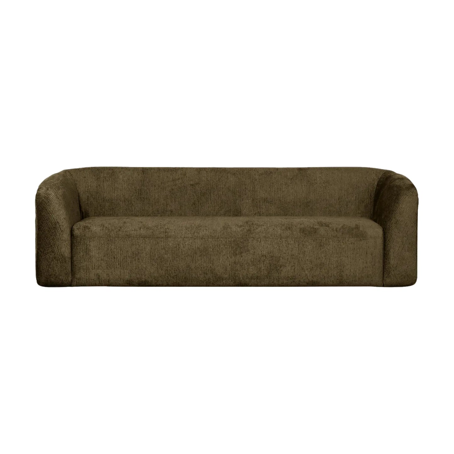 WOOOD Sloping 3-Sits Soffa Sammet, Bonsai