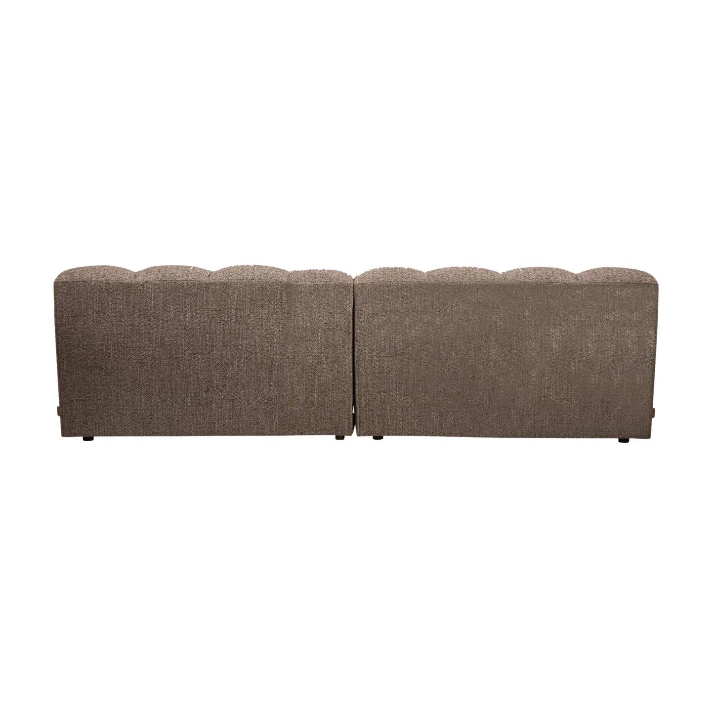WOOOD Allure 3-Sits Soffa Woven, Dark Brown Melange
