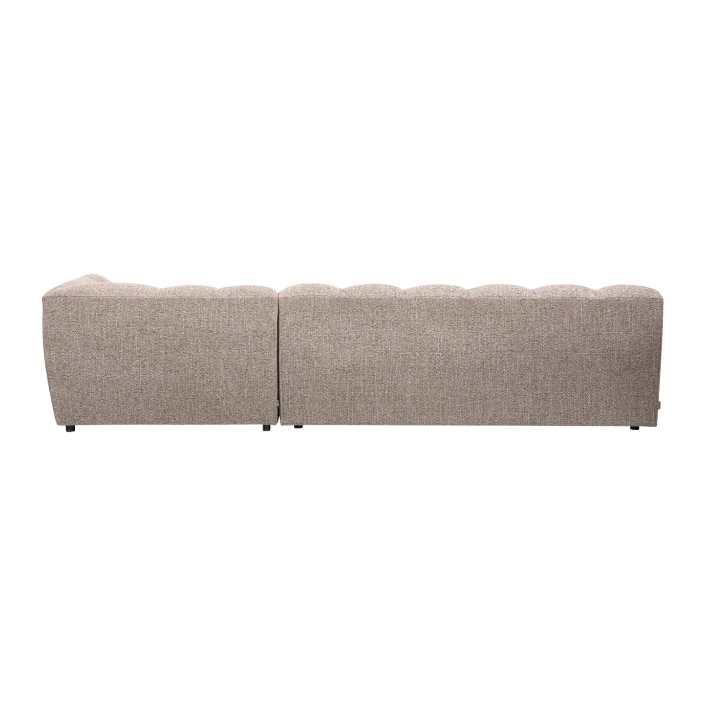 WOOOD Allure Chaise Soffa Höger Woven, Brown Melange