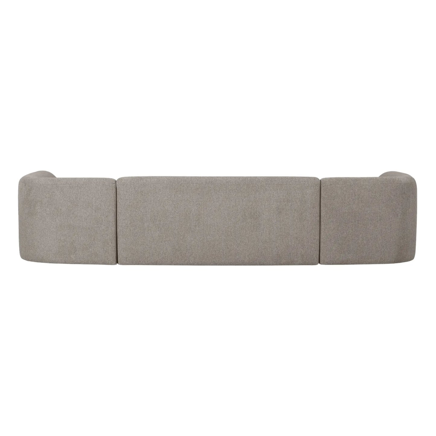 WOOOD Sloping Soffa U-Shape, Off White Melange